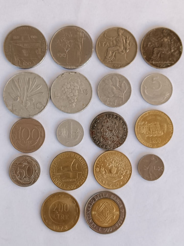 Lotto monete lire storiche - 18,