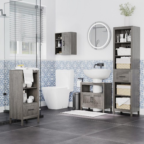 Mobiletto bagno parete 1 - a,