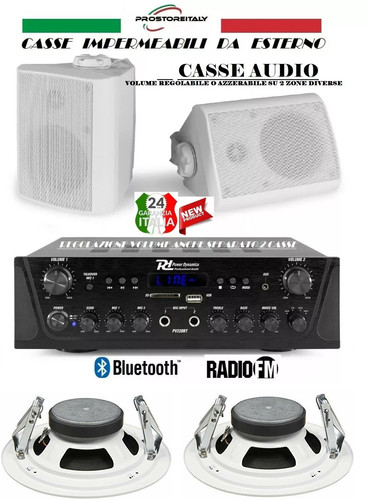 Impianto audio per esterno - impianto,