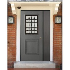 Porta blindata con vetro - porta, e