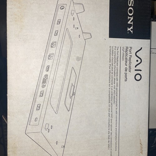 Sony vaio port - sony, replicator