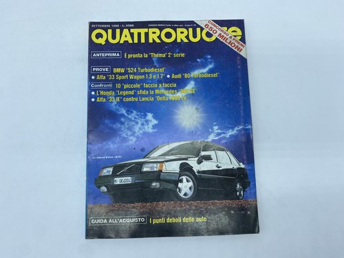 Rivista quattroruote annata - quattroruote,