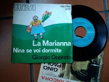 7" GIORGIO ONORATO LA MARIANNA