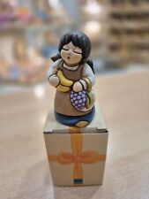 THUN S2303A98  Donna con frutta Presepe classico variante blu