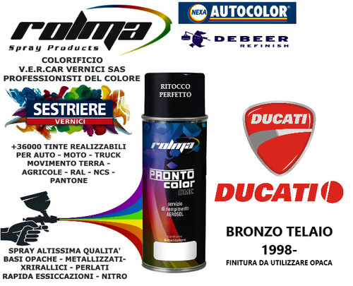 Ducati bronzo telaio spray - telaio,