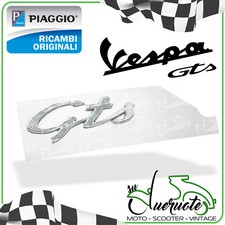 TARGHETTA LATERALE GTS SCRITTA