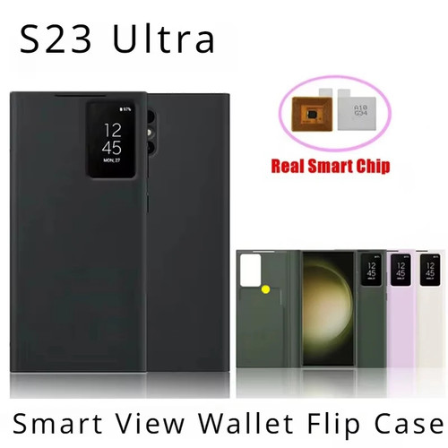 Custodia telefono smart view - custodia,