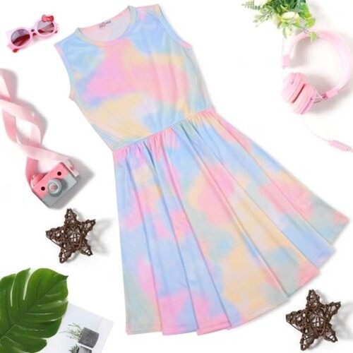 Abito skater tie dye galaxy - abito,