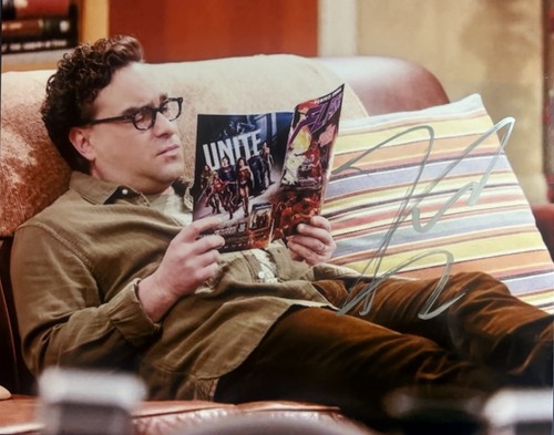 Foto firmata johnny - johnny, galecki