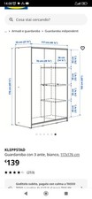 Armadio guardaroba ikea - armadio,
