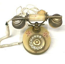 ☎️ TELEFONO SITEL ANNI ’80 ? VINTAGE MARMO & METALLO ⚙️ NON FUNZIONANTE