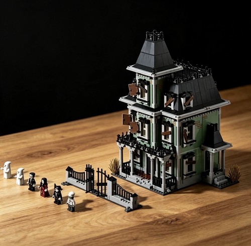 Haunted mansion moc set - haunted,