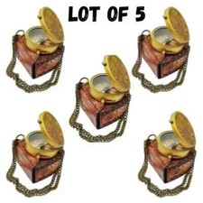 Antica bussola tascabile in