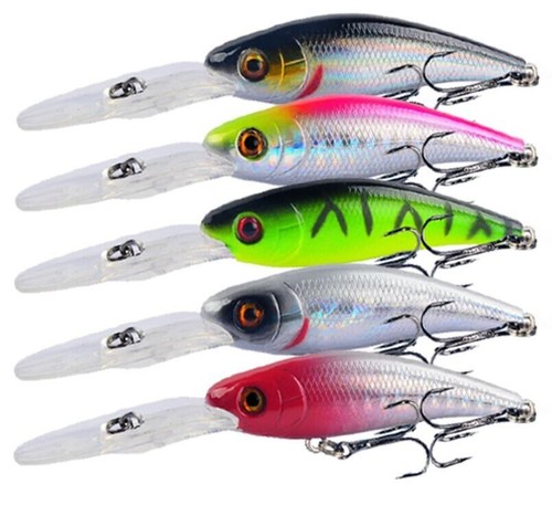 Pezzi esche pesca minnow - esche, da