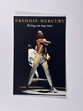 Queen Freddie Mercury Cartolina Volante Living On My Own Originale Promo July 93