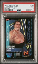 2021 TOPPS WWE SLAM ATTAX 290 ANDRE IL GIGANTE psa 5