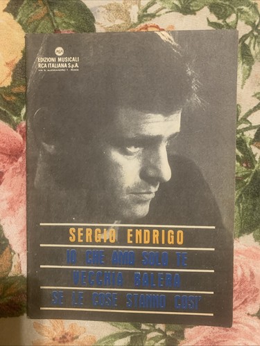 Spartito sergio endrigo - endrigo, che