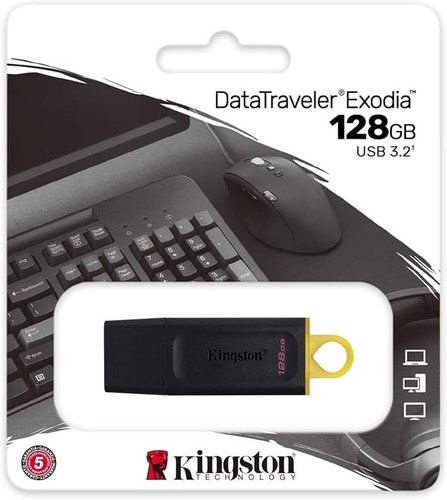Usb kingston 128 - kingston, di