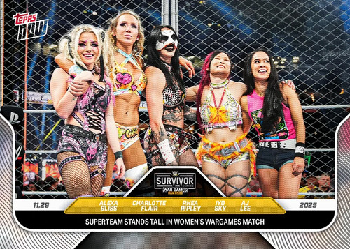 Topps wwe wrestling 2025 - topps,