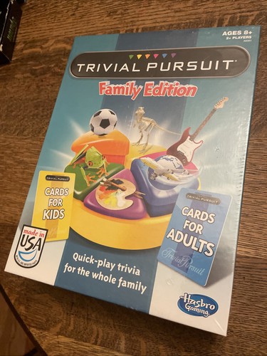 Trivial pursuit family edition - trivial,