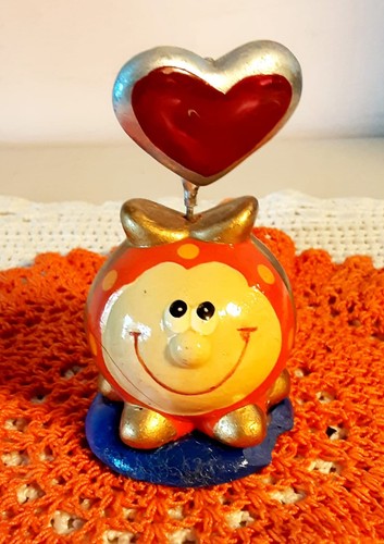 Gatto con cuore molleggiante - gatto,