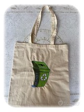 Borsa Shopper ricamata a