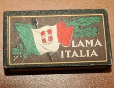 SCATOLA COMPLETA 10 LAMETTE DA BARBA CON FENDITURA LAMA ITALIA