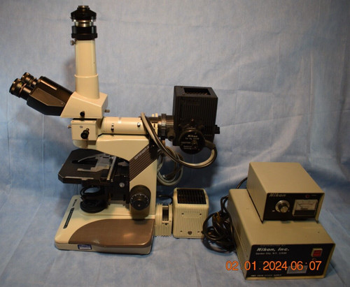 Nikon optiphot microscopio - nikon,