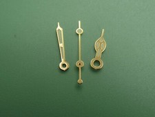 Set lancette orologio stile cattedrale colore oro 120/70/20 adatte a molti movimenti - 10 mm