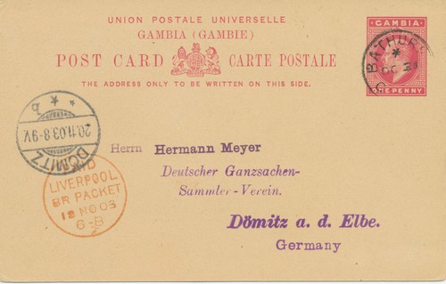 1903 gambia evii one - evii,