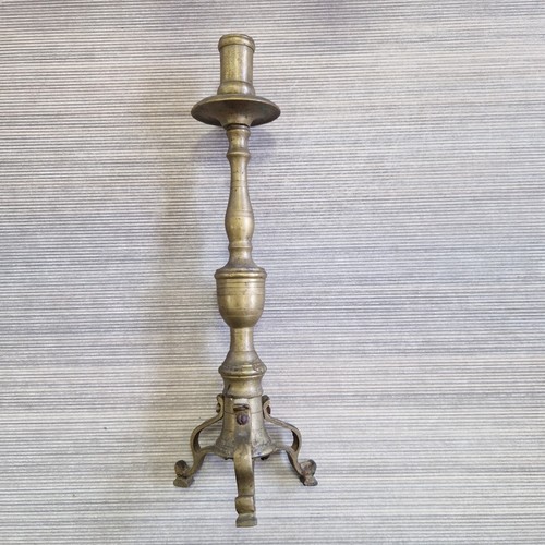 Candelabro antico ottone - candelabro,