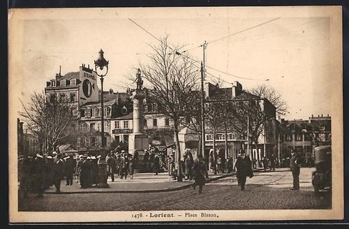 Cpa lorient place bisson - lorient,,