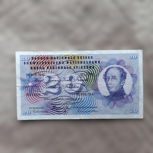 Banconota svizzera franchi - banconota,