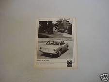 advertising Pubblicità 1964 OSI 1200 COUPE' FIAT 1100 D