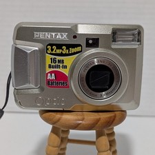 PENTAX OPTIO 30 FOTOCAMERA DIGITALE 3,2 MP ARGENTO 3X ZOOM OTTICO COMPATTO