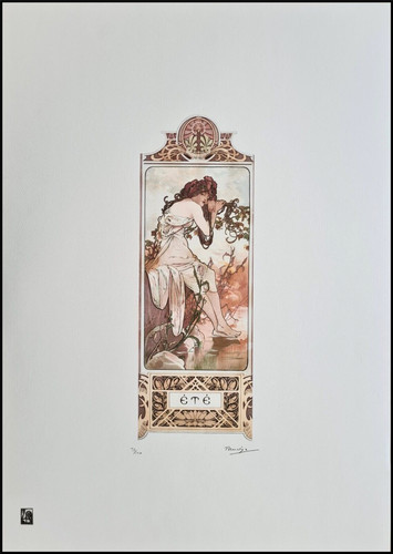 Alphonse mucha estate 50 - mucha, *