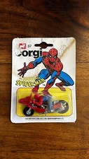 Bici ragno CORGI Junior Jr Spider-Man 1978 pressofusa Marvel 57 ciclo