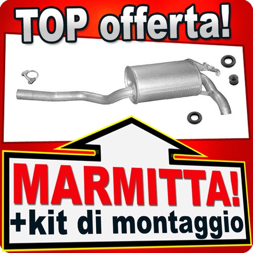 Silenziatore posteriore per - silenziatore,