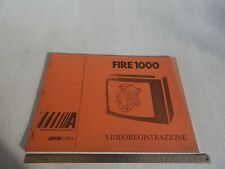 MANUALE ORIGINALE 1985 CONOSCENZA MOTORE FIAT FIRE 1000