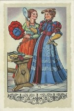 22/855 Immagine da Collezione Occupazione Barettleinmacherin Cappe Cappelli