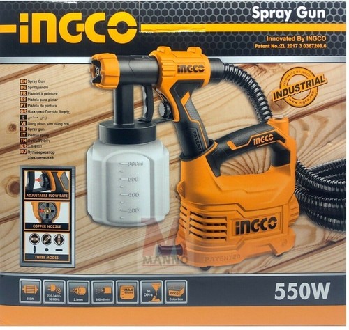 Aerografo elettrico 550w con - aerografo,