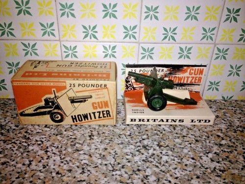 Britains pounder gunb - 25,