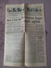 Bollettino Tecnico Della