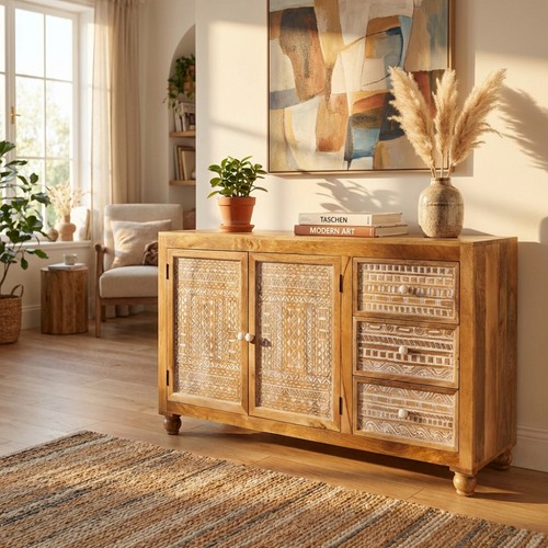 Madia stile vintage ante 3 - madia,