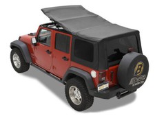 Ricambio Softtop 4 porte Black Twill Jeep Wrangler JK 07-09