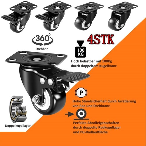 Set ruote trasporto mm - ruote,