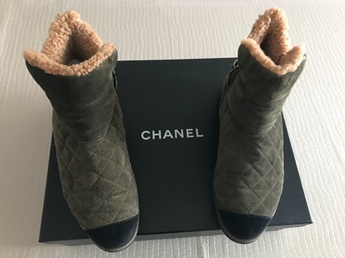 Chanel ankle boots 39 - chanel,
