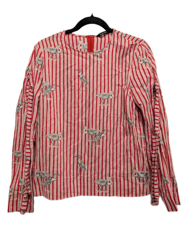 Blusa zara donna stampa airone - blusa,