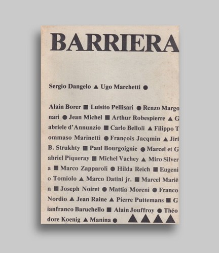 Barriera libro sergio - barriera,