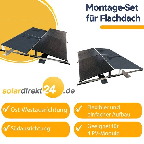 Supporto solare tetto - , piano